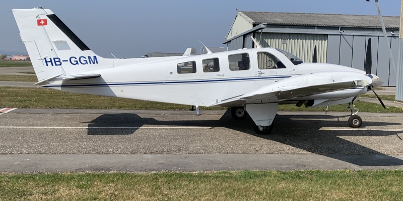Beechraft 58P Baron HB-GGM