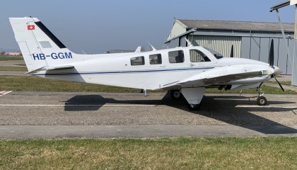 Beechraft 58P Baron HB-GGM
