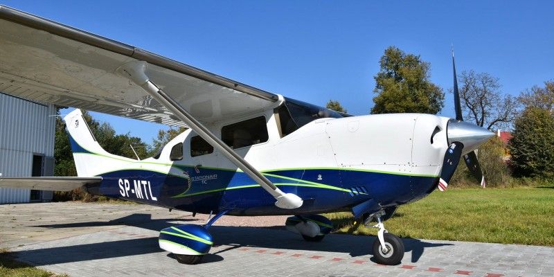 Cessna T206H SP-MTL De-Icing